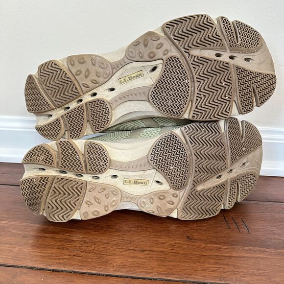 L.L. Bean Athletic Walking Running Shoes 05330 Women's 11M Green Mesh Sneakers - Picture 13 of 13